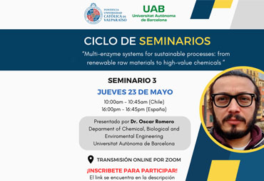 Seminario “Revalorización de residuos lignocelulósicos: un material abundante y de origen renovable”