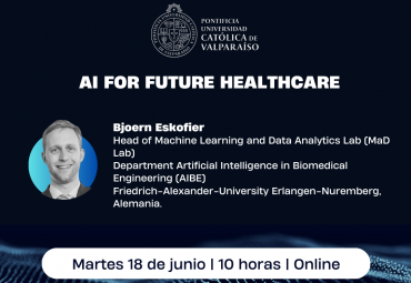 PUCV invita a charla sobre Inteligencia Artificial y Salud