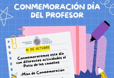 PUCV celebrará Día del Profesor en el Campus Curauma