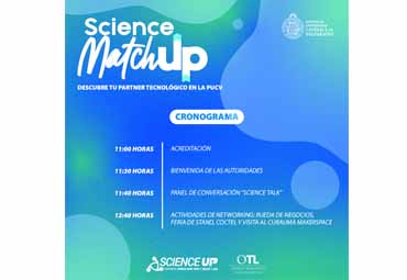 Encuentro “Science Match Up: Descubre tu Partner Tecnológico en la PUCV”