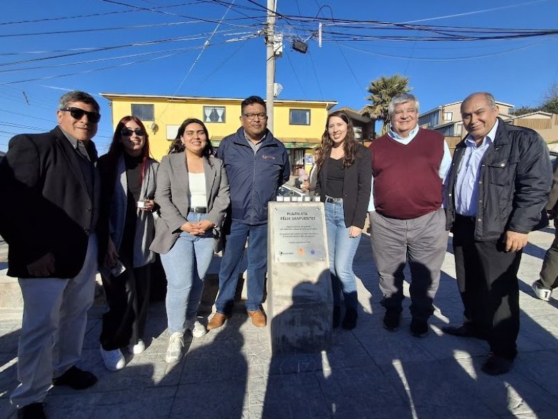 Centro de Minería colaboró en proyecto de espacio público sustentable en Quintero