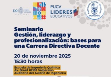 Seminario: "Gestión, liderazgo y profesionalización: bases para una Carrera Directiva Docente"