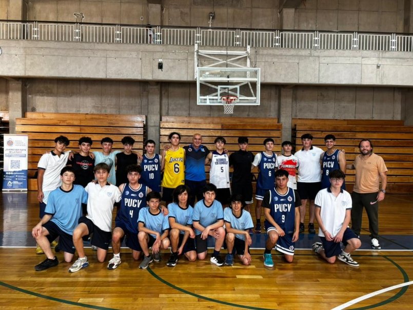Comienzan clínicas deportivas con jornada de básquetbol en Viña del Mar