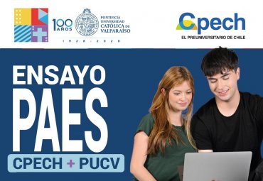 PUCV y Preuniversitario Cpech realizarán ensayo PAES gratuito