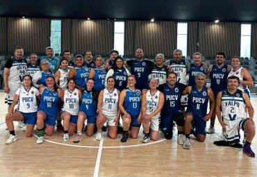 Exseleccionados de básquetbol se reúnen en Campo Deportivo de Curauma