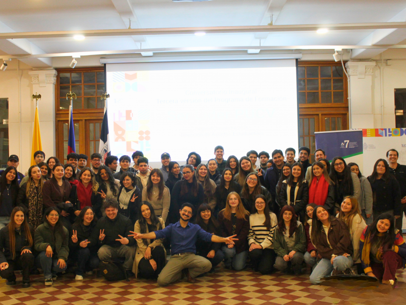 DAE recibe a tercera generación del programa formativo Ser Líder PUCV