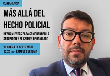 Analizarán la seguridad y el crimen organizado en la Escuela de Periodismo