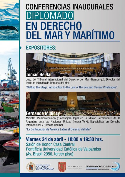Conferencias Inaugurales de Diplomado en Derecho del Mar y Marítimo