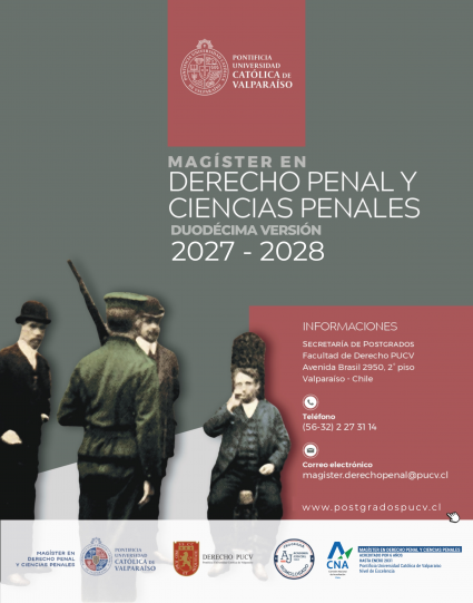Magíster en Derecho Penal y Ciencias Penales