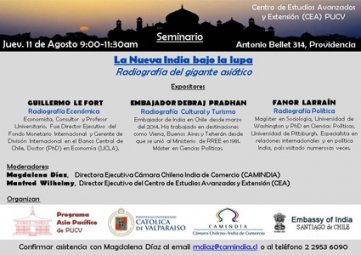 Seminario "La nueva India bajo la lupa: Radiografía del gigante asiático"