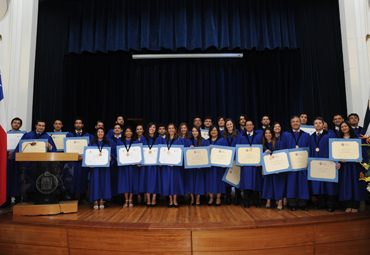 PUCV graduó 41 nuevos doctores en su generación 2016