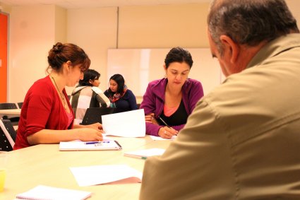 Taller de Design Thinking contó con la participación de 15 profesionales de distintas Unidades académicas de la PUCV