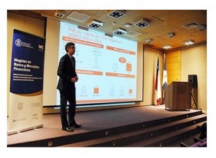 Magíster en Banca y Mercados Financieros PUCV inicia su proceso de admisión con Conferencia de subgerente del Banco Santander