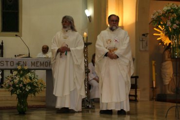 Parroquia Nuestra Señora de las Mercedes de Concón albergó aniversario sacerdotal de los padres Rafael Osorio y Sergio Barría