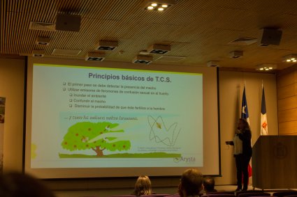 Seminario de cierre del proyecto “Desarrollo de un nuevo producto, en base a feromonas, para el control de P. auraria”