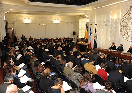 Cuenta Anual Capítulo Académico en Claustro Pleno 2017