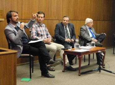 Seminario A 50 años de las tomas de las universidades católicas organizado por el Foro Republicano y patrocinado por la Facultad de Derecho de la Pontificia Universidad Católica de Valparaíso