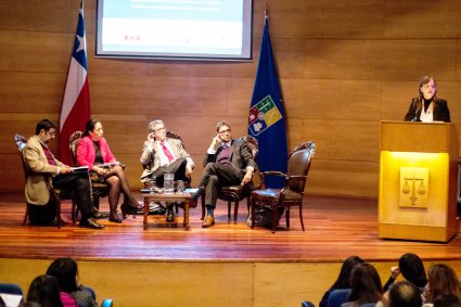 Profesora Laura Mayer expone en Congreso de Derecho Penal