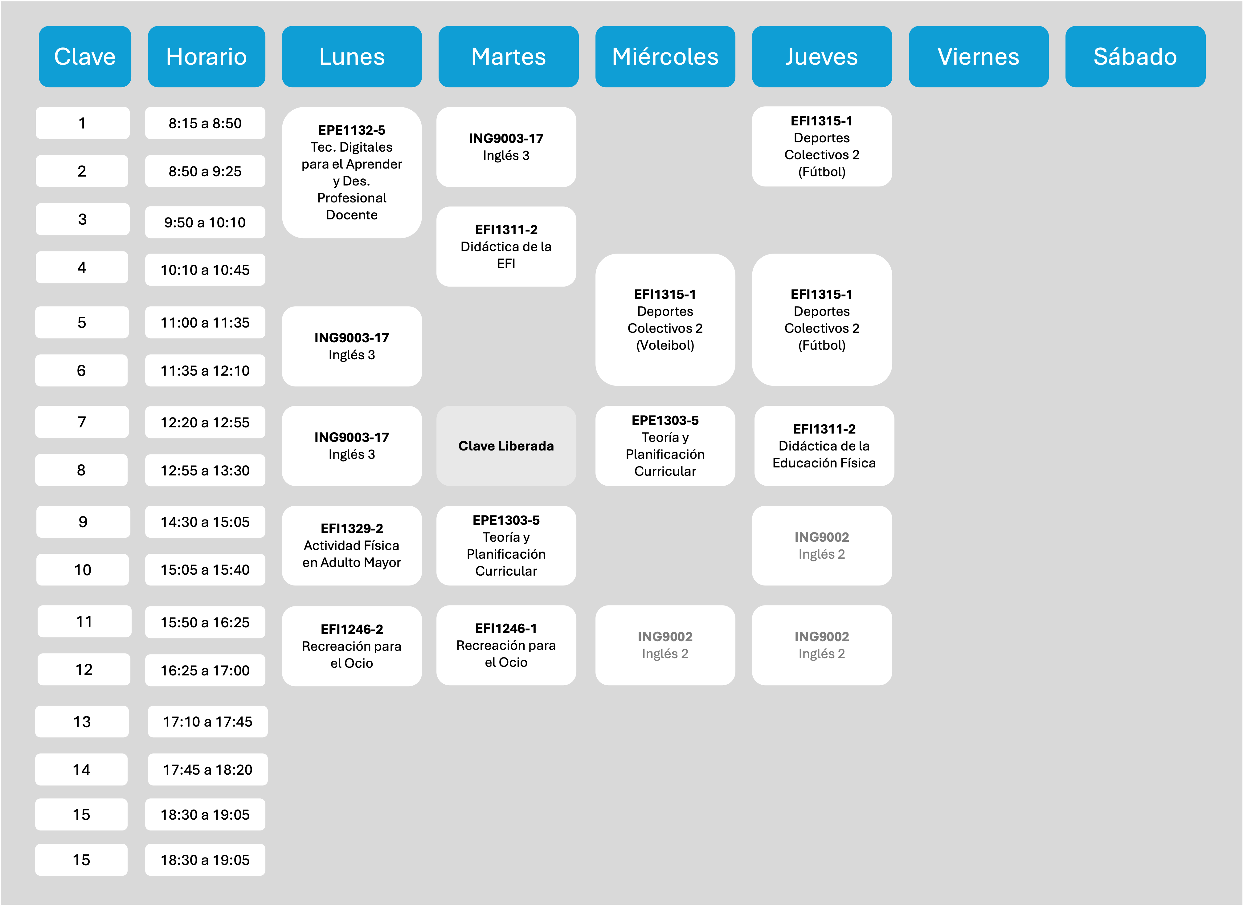 Calendario 2023 P2