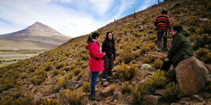 Estudiantes de Geografía PUCV presentan propuestas de desarrollo territorial sostenible para la comuna de Colchane