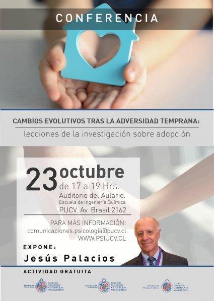 Conferencia abierta “Cambios evolutivos tras la adversidad temprana: lecciones de la investigación sobre adopción”