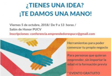 Escuela de Negocios y Economía organizó conferencia para emprendedores