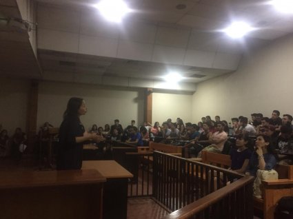 Dra. Jacqueline Páez Herrera expone en Seminario de Actividad y Nutrición en la Universidad Bernardo O`Higgins.