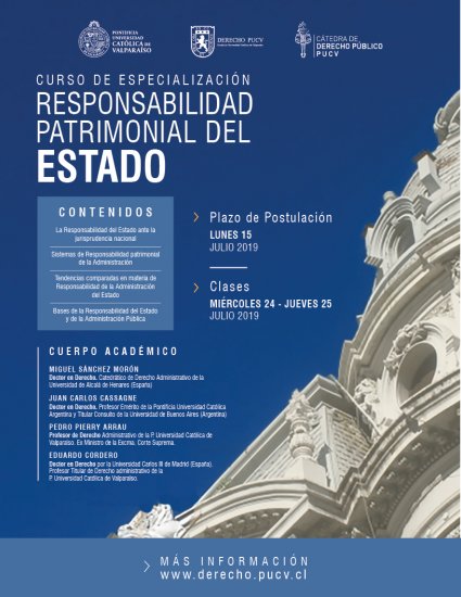 Curso de Especialización Responsabilidad Patrimonial del Estado