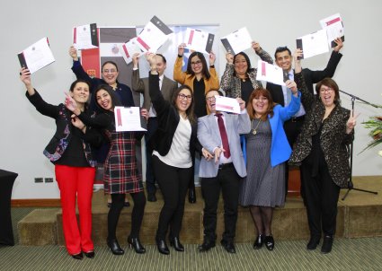 Entrega Certificados del Diplomado en Tributación Nacional en Rancagua