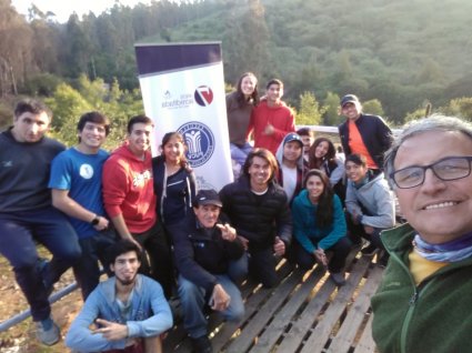 Programa de reforestación en parque CRUV