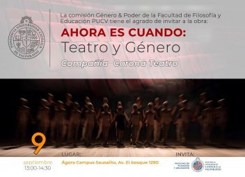 Foro Teatro "Ahora es cuando: teatro y género"