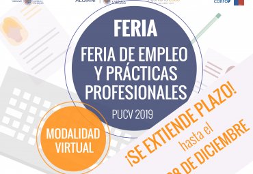 6ta Feria de Empleo PUCV modalidad virtual