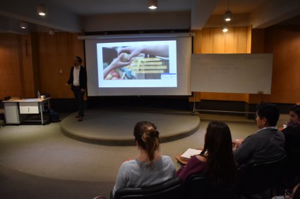 Investigador Andrés Silva realizó charla a estudiantes de la asignatura Desarrollo Rural