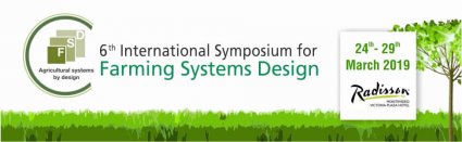 En Montevideo se realizará la Sexta Conferencia Farming Systems Design (FSD6) 2019