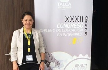 Académica participa de XXXII Congreso Nacional de Educación en Ingeniería SOCHEDI