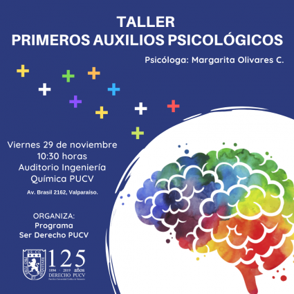 Taller de Primeros Auxilios Psicológicos