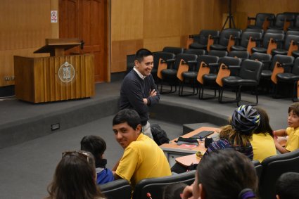 La comunidad de la Escuela Las Pataguas visita Agronomía en el marco de su tradicional cicletada