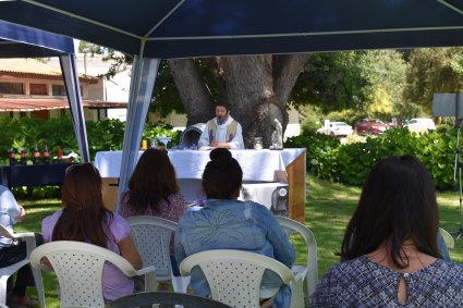 Misa de Navidad en Escuela de Agronomía