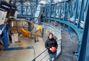 Estudiante EIE realiza práctica profesional en el Observatorio Europeo Austral (ESO), en cerro Paranal, Antofagasta