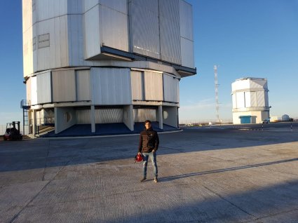 Estudiante EIE realiza práctica profesional en el Observatorio Europeo Austral (ESO), en cerro Paranal, Antofagasta