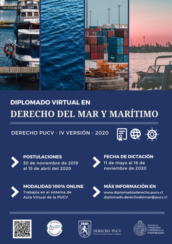 Diplomado en Derecho del Mar y Marítimo (Versión IV virtual)