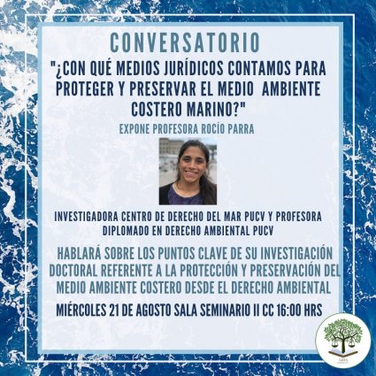 Investigadora Rocío Parra participa en conversatorio con estudiantes de Derecho PUCV