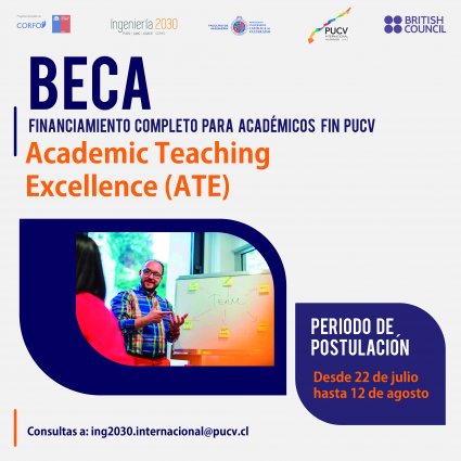 Beca curso Academic Teaching Excellence (ATE)