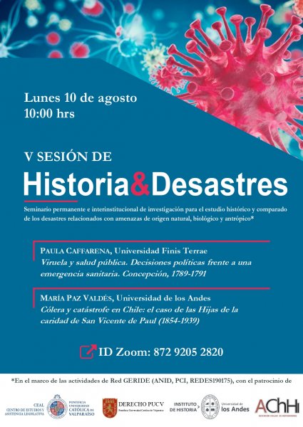 V Sesión del Seminario Historia & Desastres