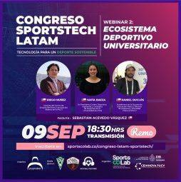 Webinar SportsTech: Ecosistema deportivo universitario