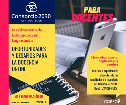 Segunda jornada de Educación en Ingeniería expondrá nuevas experiencias en la docencia Online