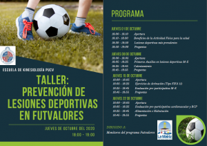 Taller de Prevención de Lesiones Deportivas en Futvalores