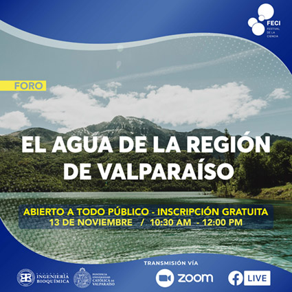 Foro: "El agua de la región de Valparaíso"