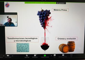 Webinar de marzo abordó los factores que influyen en la calidad del vino