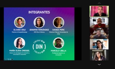 Dirección de Incubación y Negocios PUCV conforma Círculo DIN junto a profesionales del sector productivo